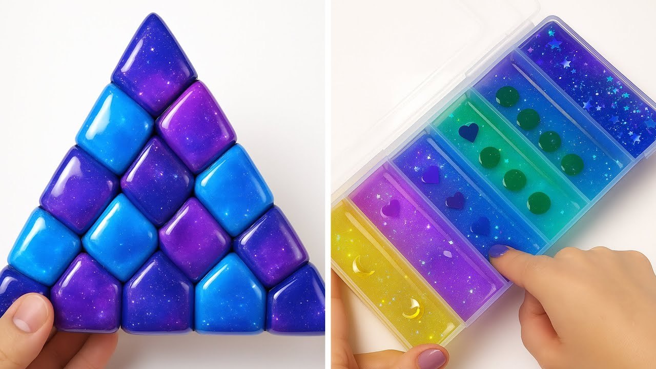 1 Hour Of Oddly Satisfying Slime ASMR - Relaxing When Stressed Or Sleepy