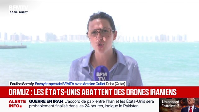 Guerre au Moyen-Orient: les États-Unis affirment avoir intercepté des drones iraniens dans le détroit d'Ormuz