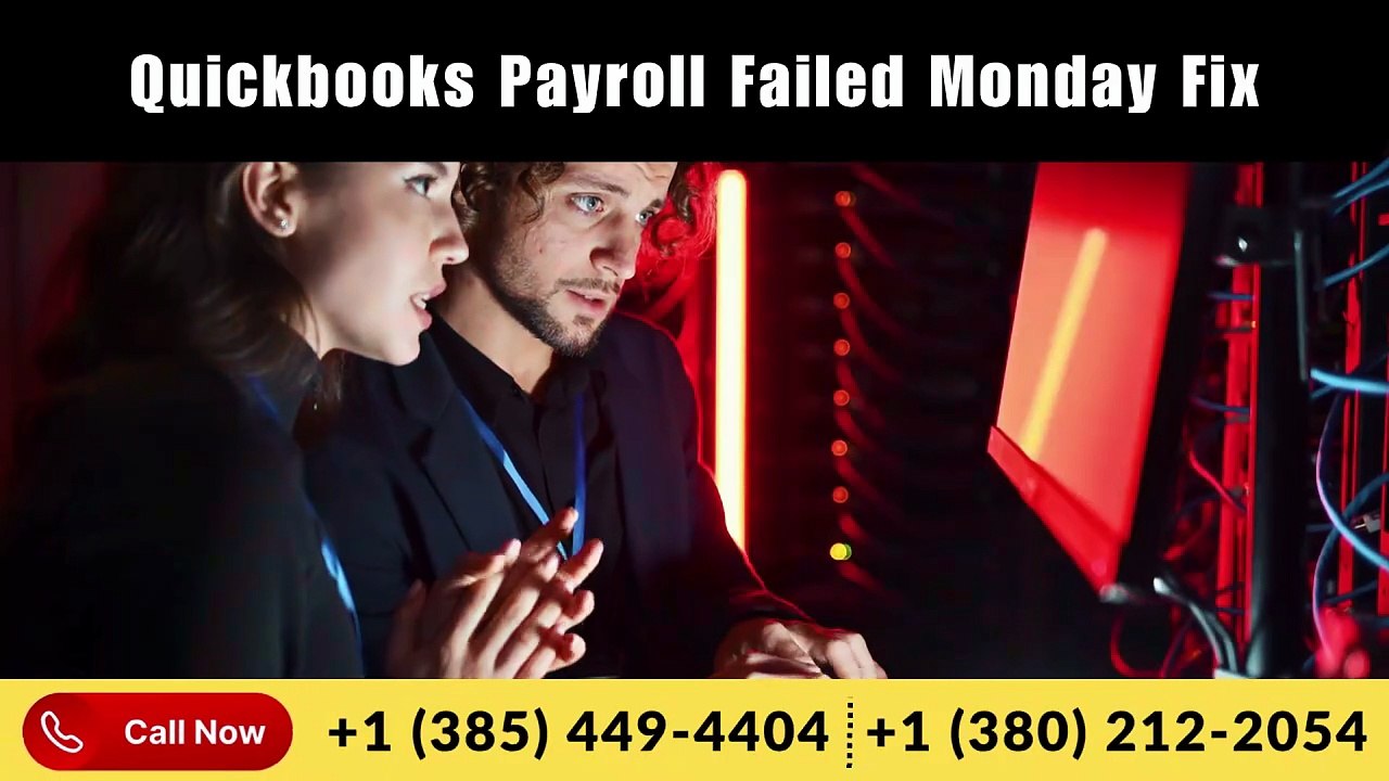 QuickBooks Payroll Failed Monday Fix – Resolve Payroll Processing Errors Fast