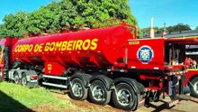 Casa é tomada por incêndio no Bairro Neva em Cascavel