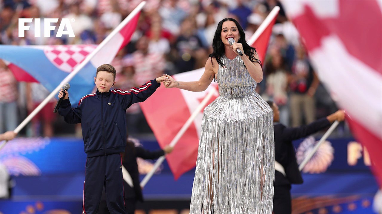 Katy Perry performs Wonder at the Opening Ceremony of FIFA World Cup 2026 in Los Angeles
