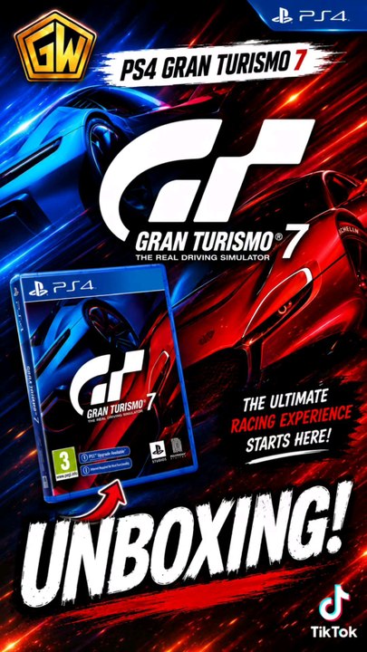Unboxing Ps4 Gran Turismo 7