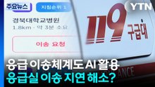 응급 이송체계에도 AI를...응급실 이송 지연 해소되나? / YTN