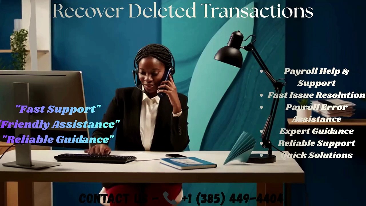 Recover Deleted Transactions