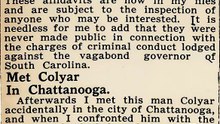Sunday, 25th May 1913 Thomas Felder Brands the Charges of Bribery Diabolical Conspiracy