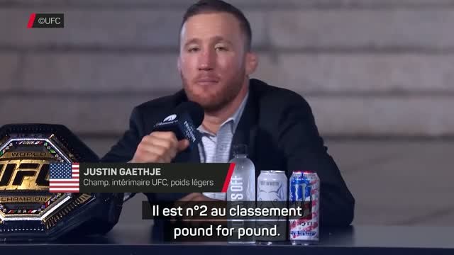 UFC Freedom 250 - Gaethje : Topuria est l'un des meilleurs au monde mais...