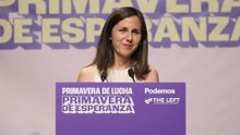 Belarra anuncia su candidatura a la Comunidad de Madrid: "Para torcerle el brazo a esa mala persona de Ayuso"