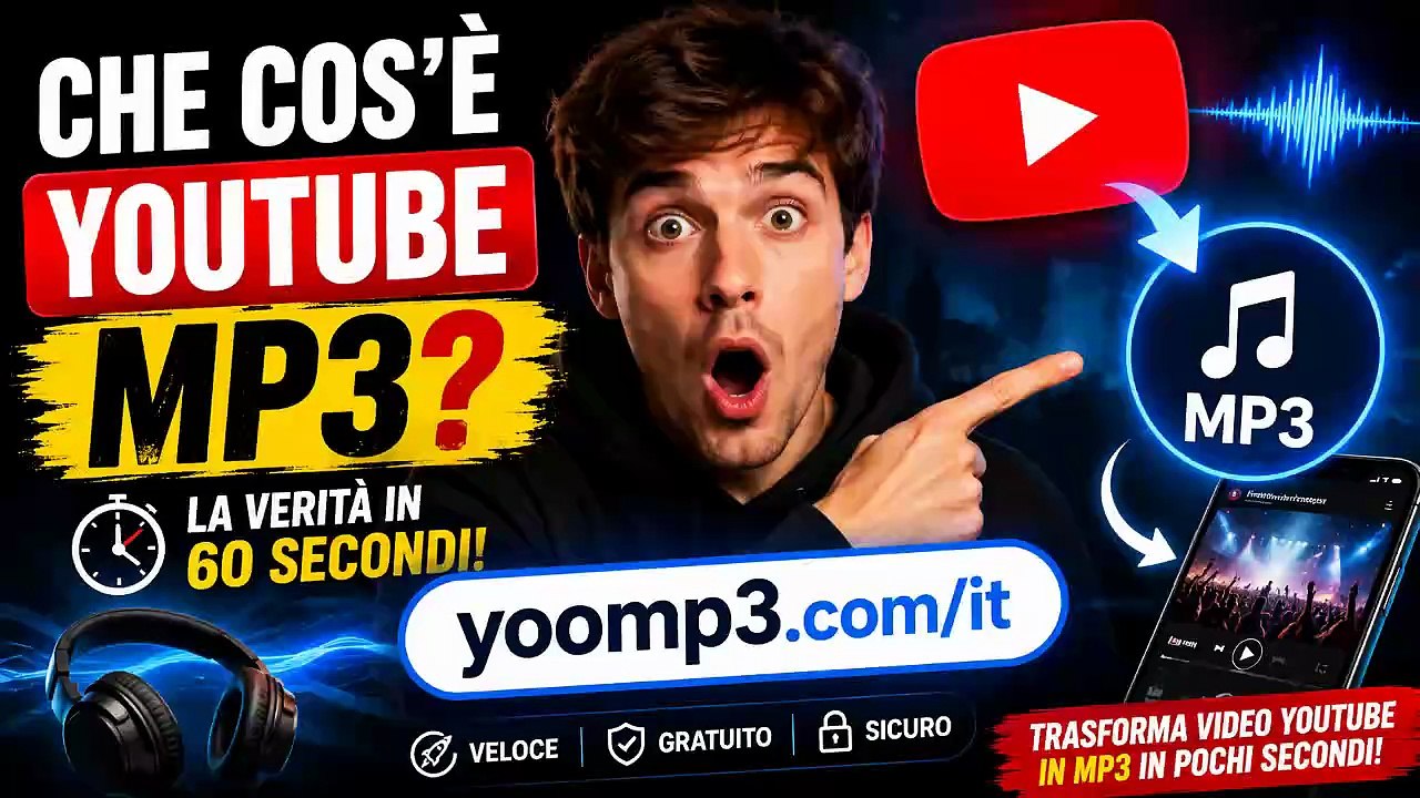 YouTube MP3 Spiegato in 60 Secondi! 🎧