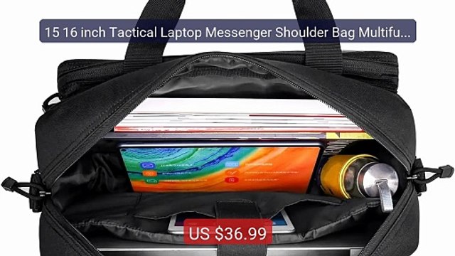 15 16 inch Tactical Laptop Messenger Shoulder Bag Multifunc... Top Pick 2026 | Unbeatable Price!