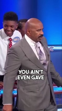 Steve Harvey Tells Gary to Stop Clapping on Family Feud