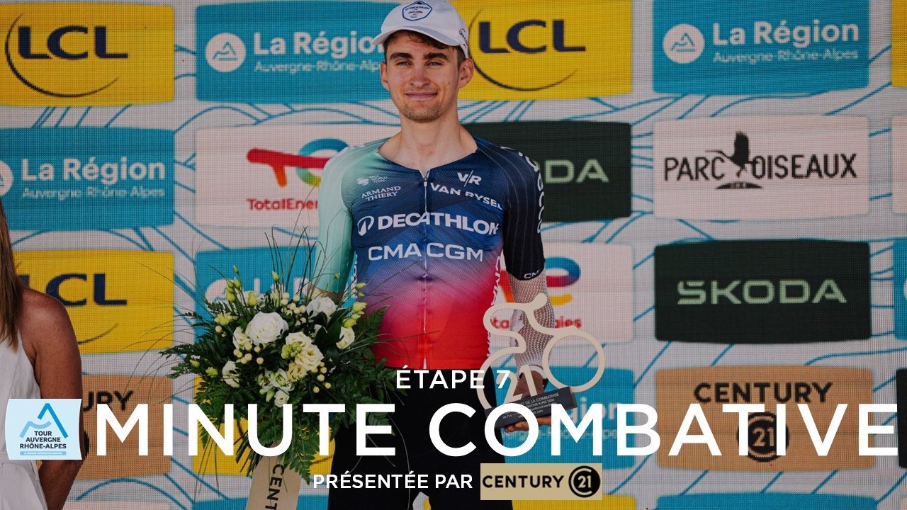 Tour Auvergne-Rhône-Alpes 2026 - Stage 7 - Century 21 Most Agressive Rider Minute