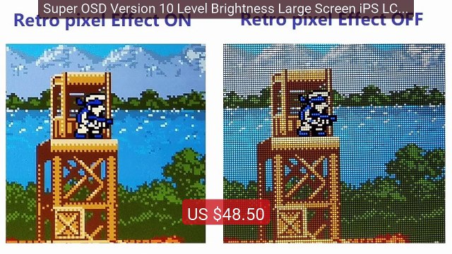 Super OSD Version 10 Level Brightness Large Screen iPS LCD Ba... Amazing Value 2026 | Must Have!