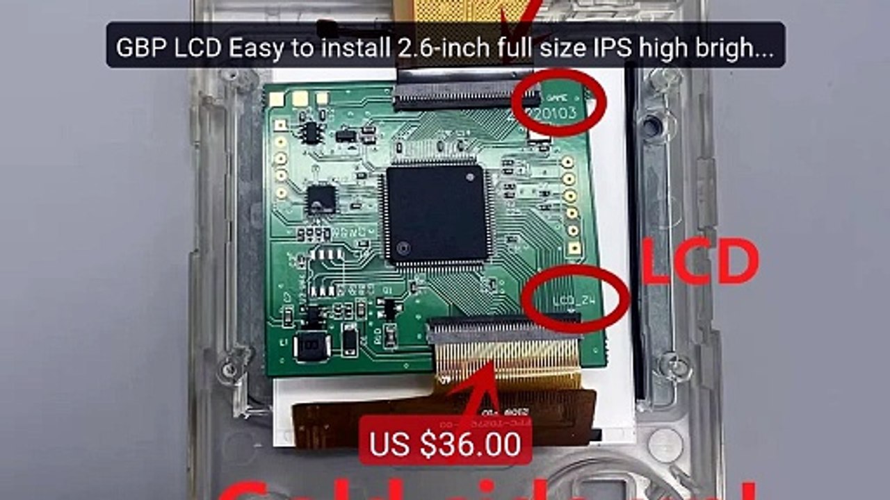 GBP LCD Easy to install 2.6-inch full size IPS high brightn... -- Top Pick 2026 | Unbeatable Price!