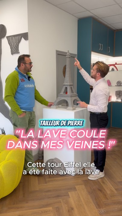 TAILLEUR DE PIERRE : « LA LAVE COULE DANS MES VEINES ! »