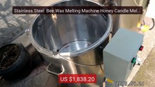 Stainless Steel  Bee Wax Melting Machine Honey Candle Melter P... -- Best Buy 2026 | Great Quality!