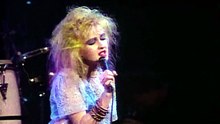 Cyndi Lauper -  Live in Paris (1987)