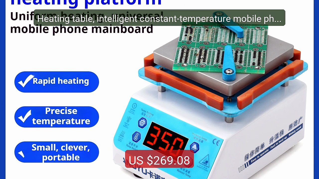 Heating table, intelligent constant-temperature mobile phone mainb... -- Best Deal 2026 | Shop Now!
