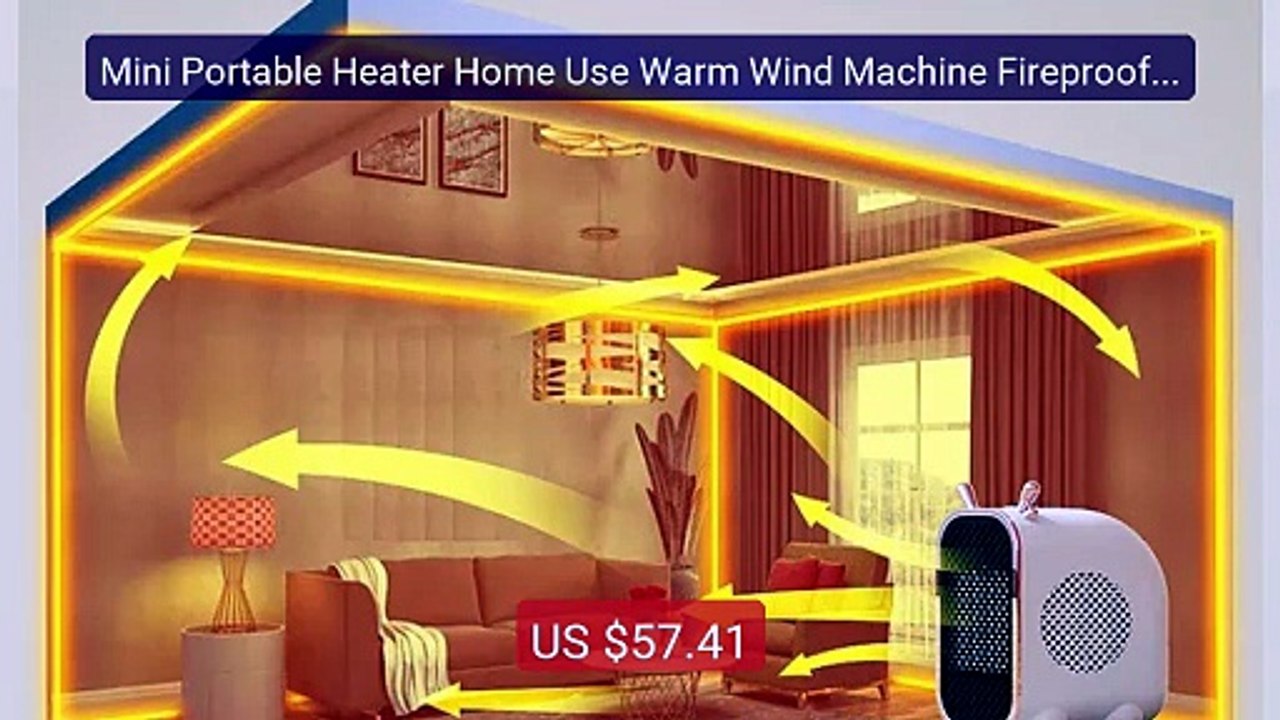 Mini Portable Heater Home Use Warm Wind Machine Fireproof Shell Saf... -- Top Rated 2026 | Buy Now!