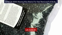 -AT52 2X 500G Waxing Wax Beans For Hair Removal Full Body Hot Film... -- Best Deal 2026 | Shop Now!