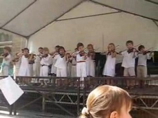 ヴァイオリンの発表会