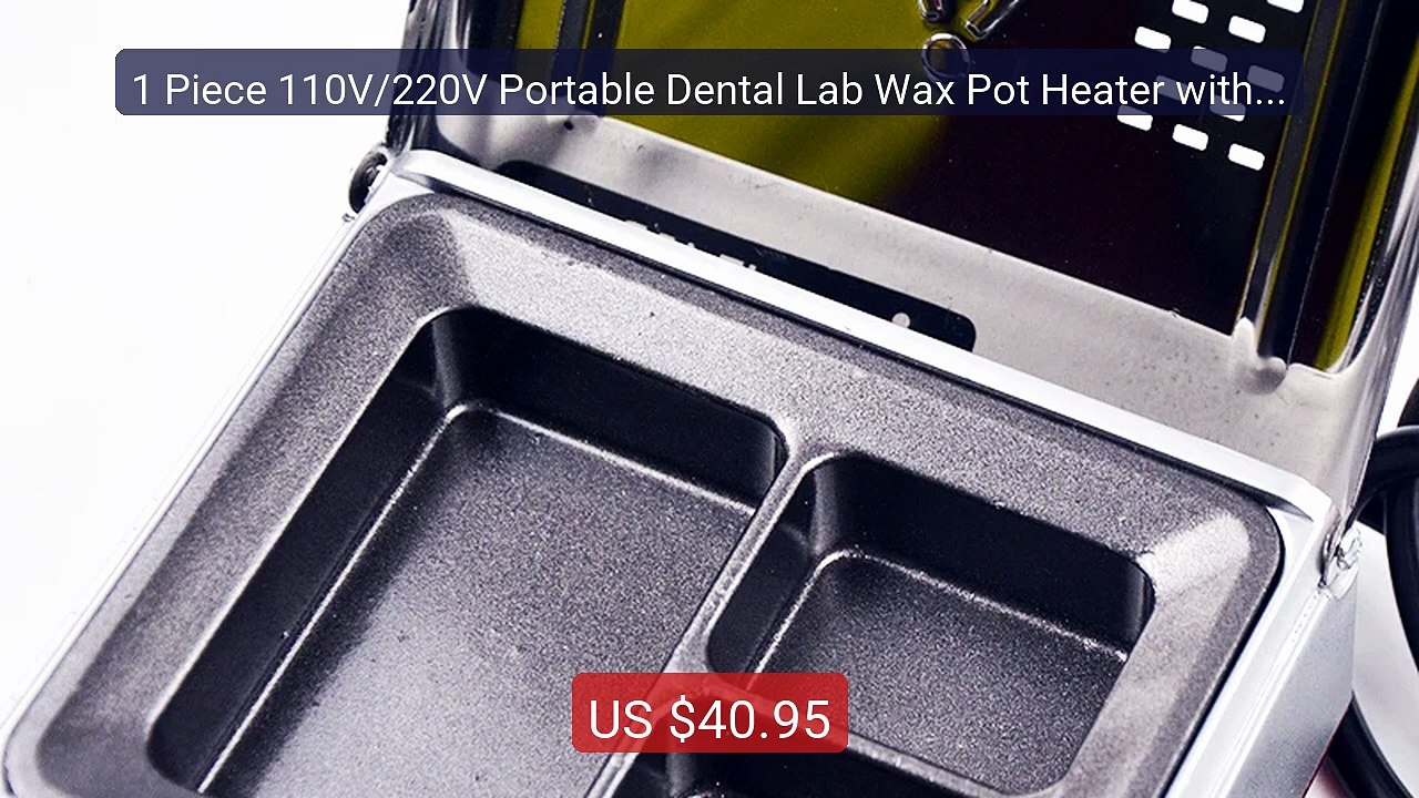 1 Piece 110V/220V Portable Dental Lab Wax Pot Heater with Thre... -- Hot Deal 2026 | Limited Offer!