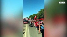 La afición indálica ya juega la final del derbi andaluz