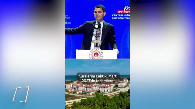 Murat Kurum duyurdu: TOKİ ile kurasız konut satış kampanyamız pazartesi başlıyor
