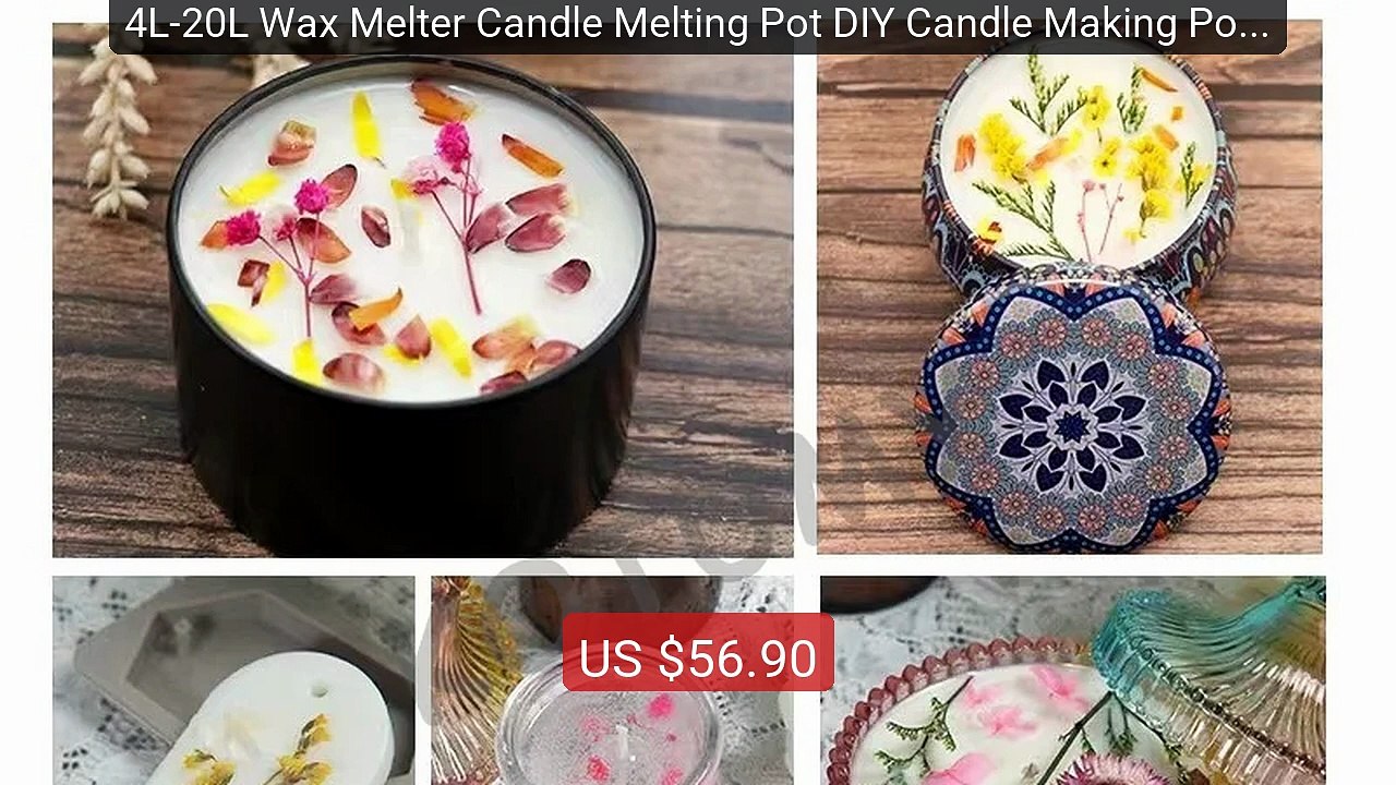 4L-20L Wax Melter Candle Melting Pot DIY Candle Making Pouring... -- Hot Deal 2026 | Limited Offer!