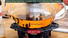 Heavy Duty Cast Iron Tealight Dish Food Warmer Wax Teapot Heater W... -- Best Deal 2026 | Shop Now!