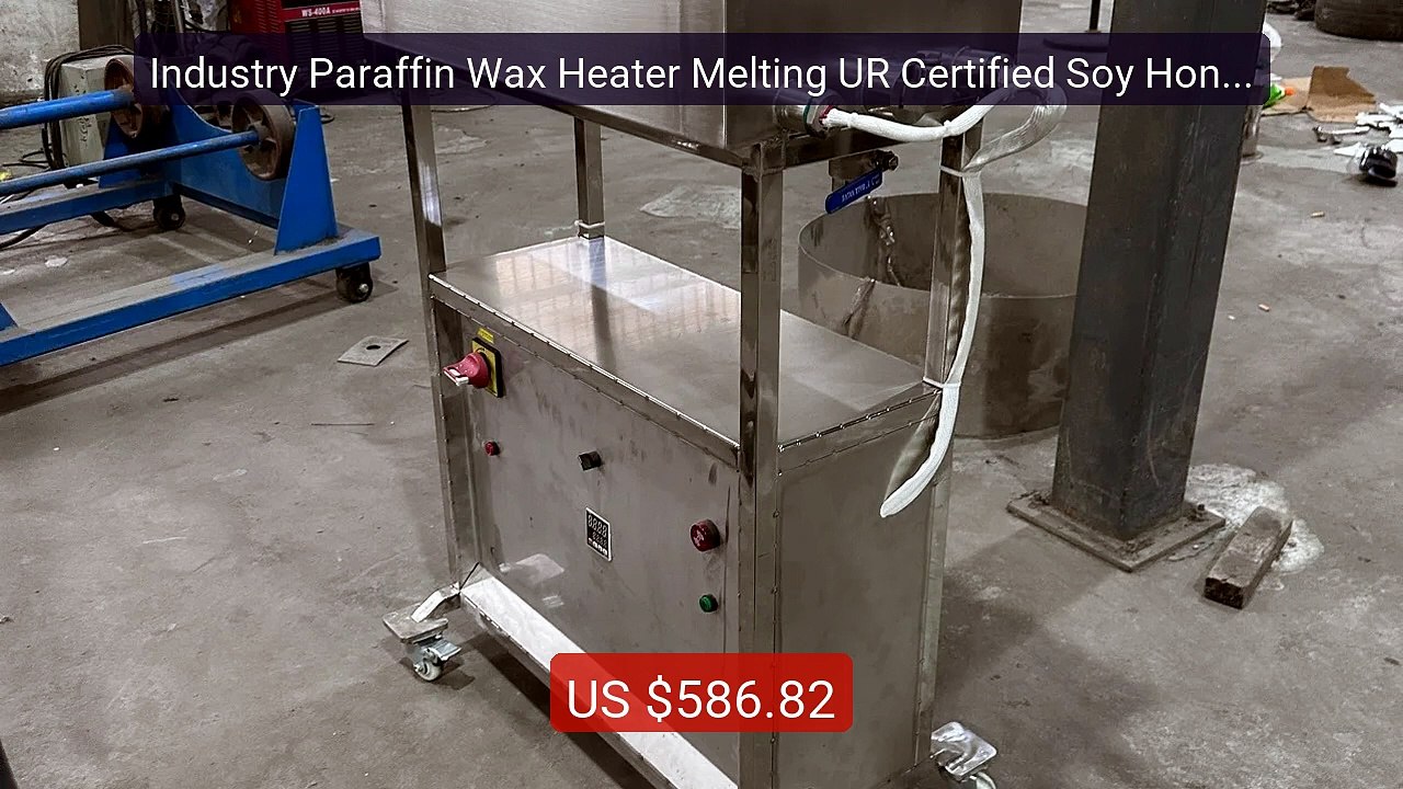 Industry Paraffin Wax Heater Melting UR Certified Soy Honey Beeswax... -- Top Rated 2026 | Buy Now!