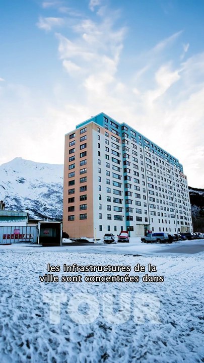 Imagine une ville entière dans UN SEUL bâtiment! Bienvenue à Whittier #géographie