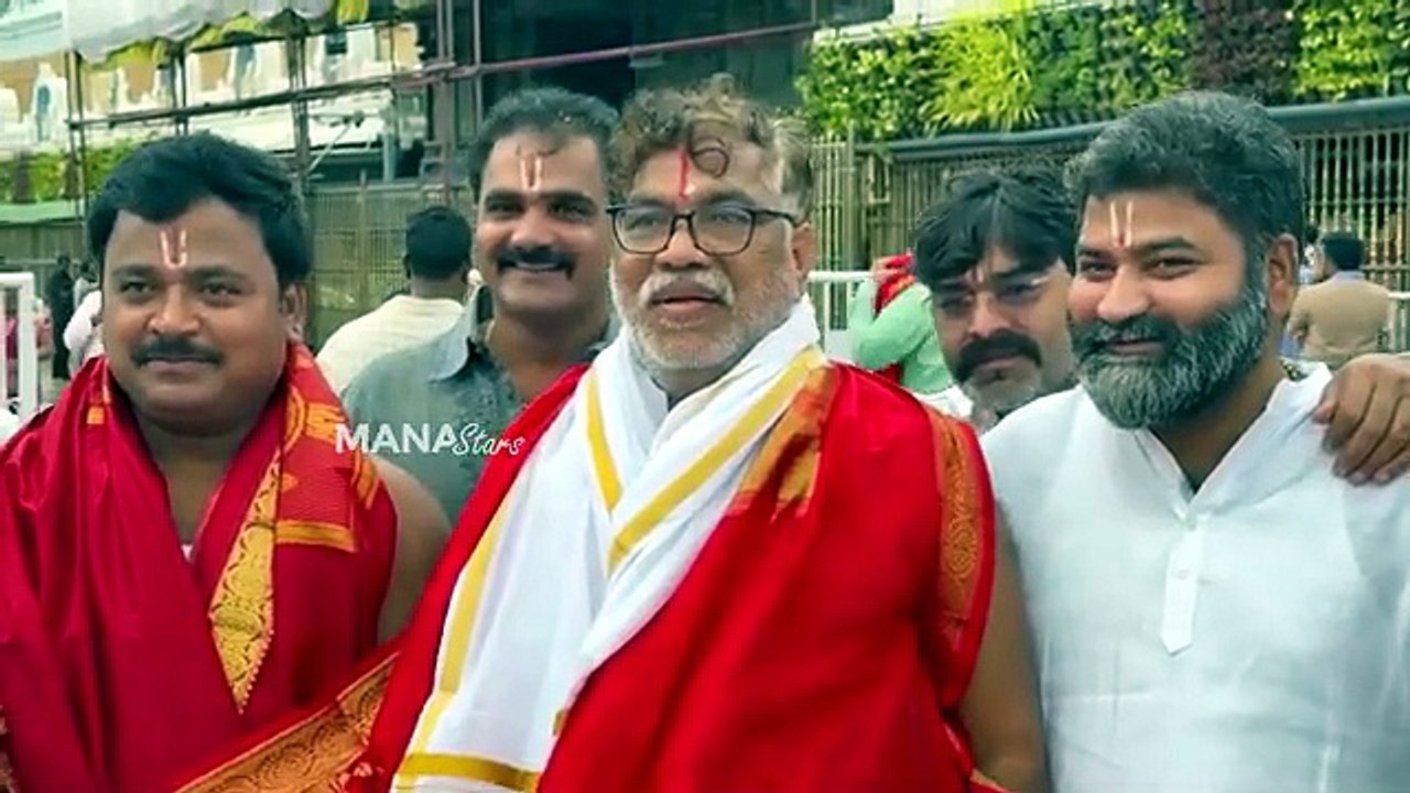 Goreti Venkanna Visits Tirumala to seek blessin...