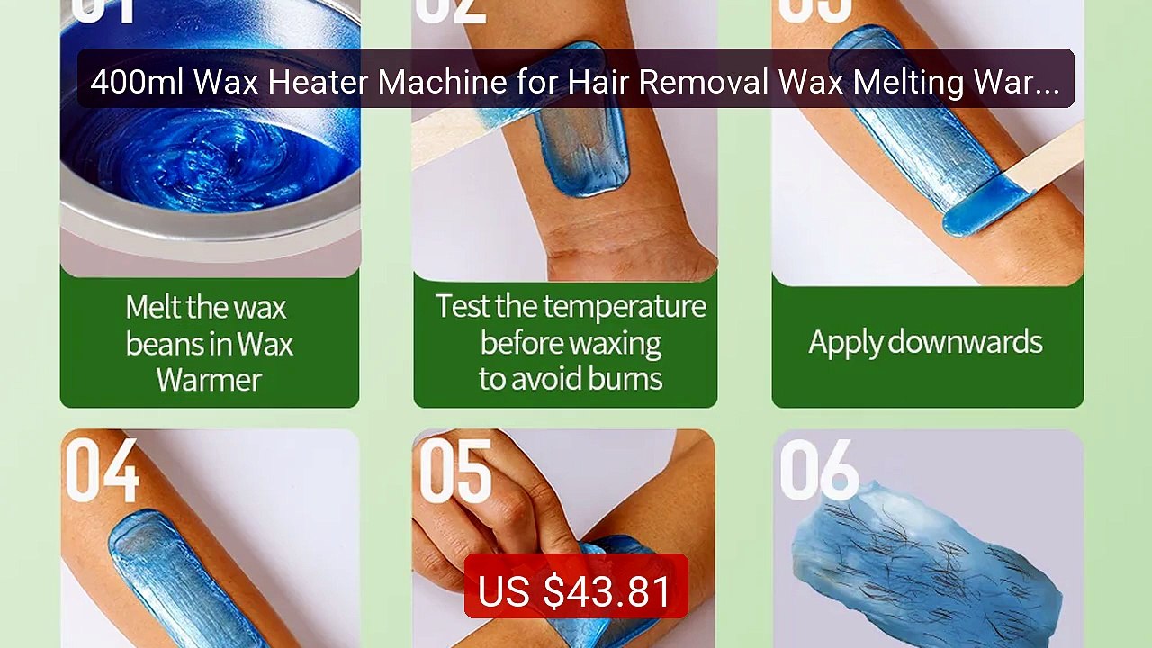 400ml Wax Heater Machine for Hair Removal Wax Melting Warme... -- Top Pick 2026 | Unbeatable Price!