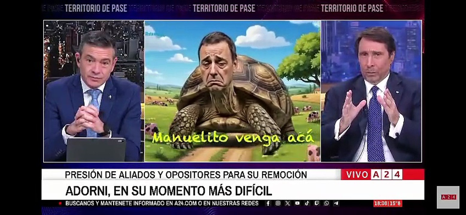 Pablo Rossi reveló el problema que ven en Casada Rosada sobre Adorni