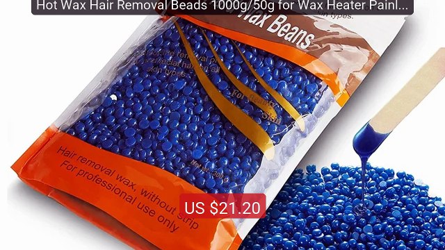 Hot Wax Hair Removal Beads 1000g/50g for Wax Heater Painless Depila... Top Rated 2026 | Buy Now!
