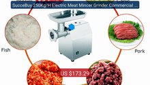 SucceBuy 250Kg/H Electric Meat Mincer Grinder Commercial Kitch... -- Hot Deal 2026 | Limited Offer!
