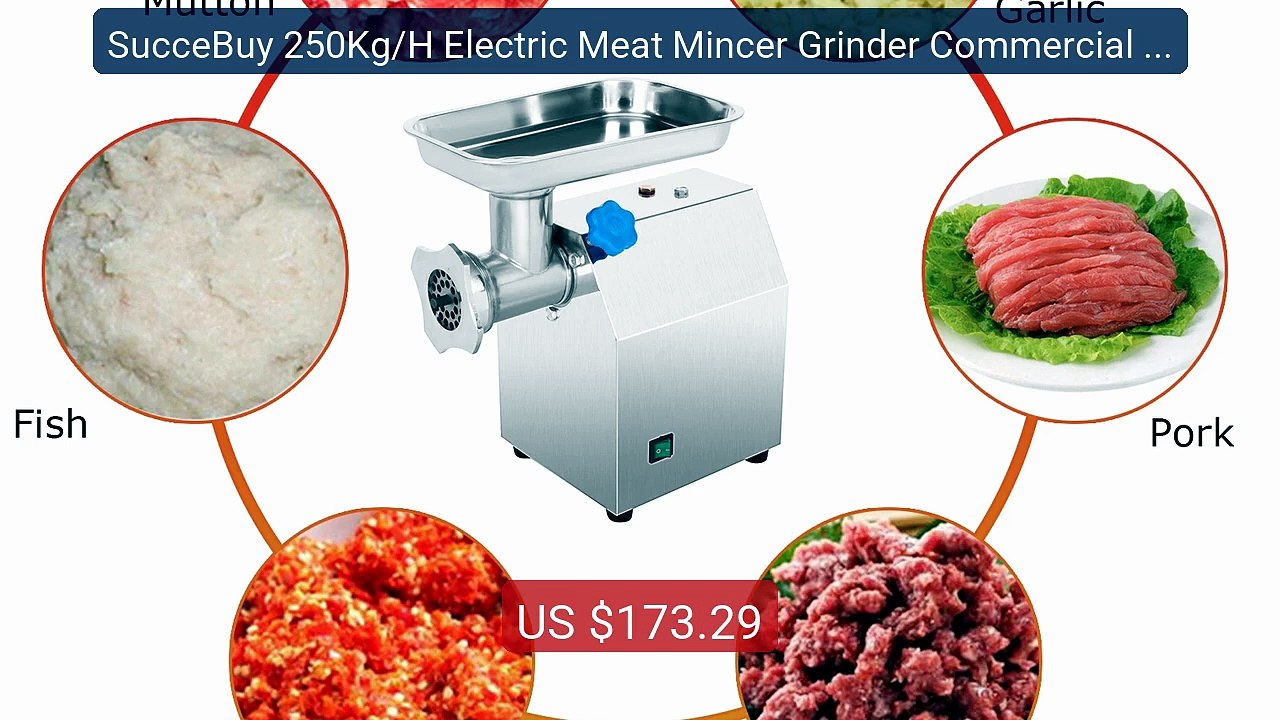 SucceBuy 250Kg/H Electric Meat Mincer Grinder Commercial Kitch... -- Hot Deal 2026 | Limited Offer!