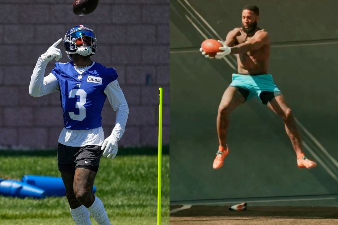 Odell Beckham Jr. looks explosive again as he begins emotional return to the Giants