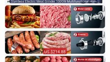 Stainless Electric Meat Grinder 1000W Multifunctional Home ... -- Top Pick 2026 | Unbeatable Price!