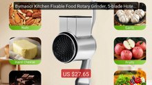 Bymaocr Kitchen Fixable Food Rotary Grinder, 5-blade Hotel St... -- Amazing Value 2026 | Must Have!