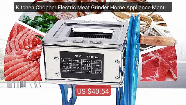 Kitchen Chopper Electric Meat Grinder Home Appliance Manual Meat Sl... Top Rated 2026 | Buy Now!