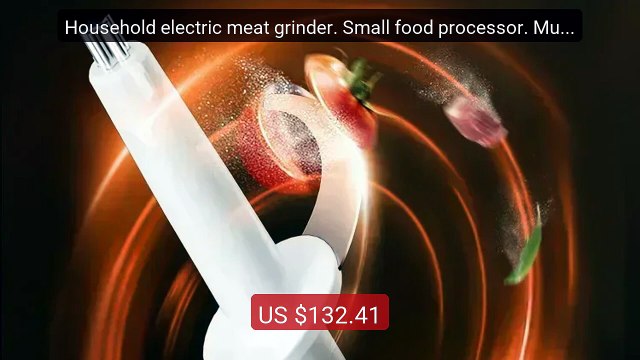Household electric meat grinder. Small food processor. Multi-f... Hot Deal 2026 | Limited Offer!
