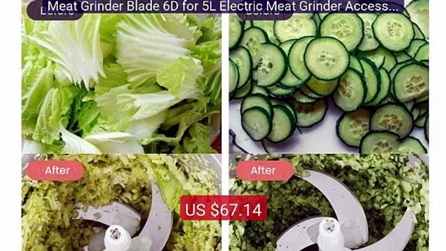Meat Grinder Blade 6D for 5L Electric Meat Grinder Accessories... Hot Deal 2026 | Limited Offer!