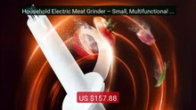 Household Electric Meat Grinder – Small, Multifunctional Food... -- Amazing Value 2026 | Must Have!