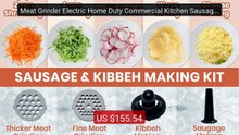Meat Grinder Electric Home Duty Commercial Kitchen Sausage Stuffer... -- Best Deal 2026 | Shop Now!