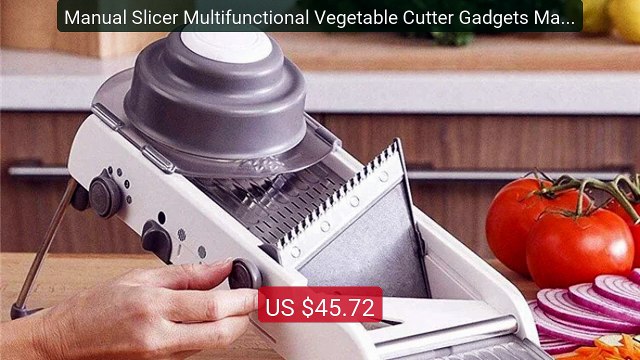 Manual Slicer Multifunctional Vegetable Cutter Gadgets Manu... Top Pick 2026 | Unbeatable Price!