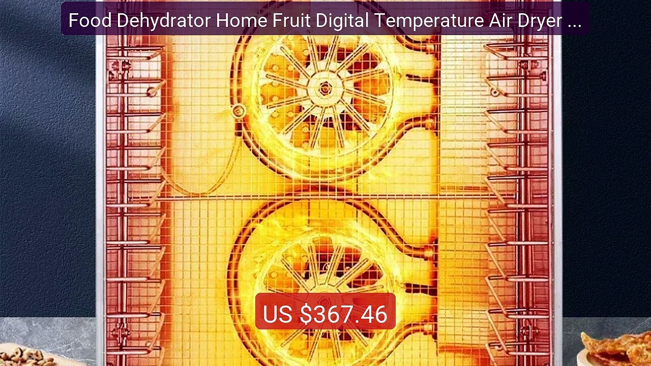 Food Dehydrator Home Fruit Digital Temperature Air Dryer Ve... -- Top Pick 2026 | Unbeatable Price!
