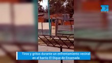 Disparos, gritos y una detención en medio de un conflicto vecinal en Ensenada