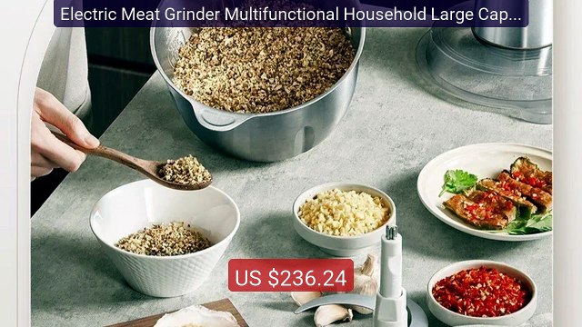 Electric Meat Grinder Multifunctional Household Large Capac... Top Pick 2026 | Unbeatable Price!