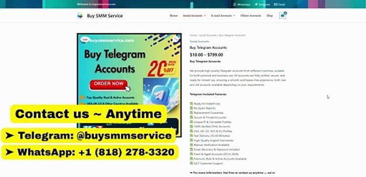 Best Websites for Buy Verified Aged Telegram Accounts: Expert Review